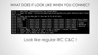 Botnets - What, How and Why by Utsav Mittal @ OWASP Delhi July, 2014 Monthly Meeting