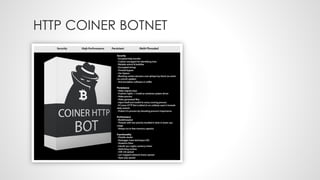 Botnets - What, How and Why by Utsav Mittal @ OWASP Delhi July, 2014 Monthly Meeting