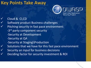 Software Security: In the World of Cloud & CI-CD