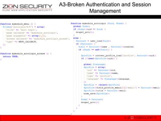 A3-Broken Authentication and Session
           Management
 