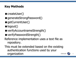 Understanding ESAPI, OWASP Delhi