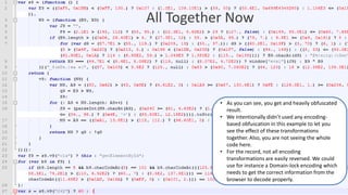Protecting JavaScript source code using obfuscation - OWASP Europe Tour 2013 Lisbon