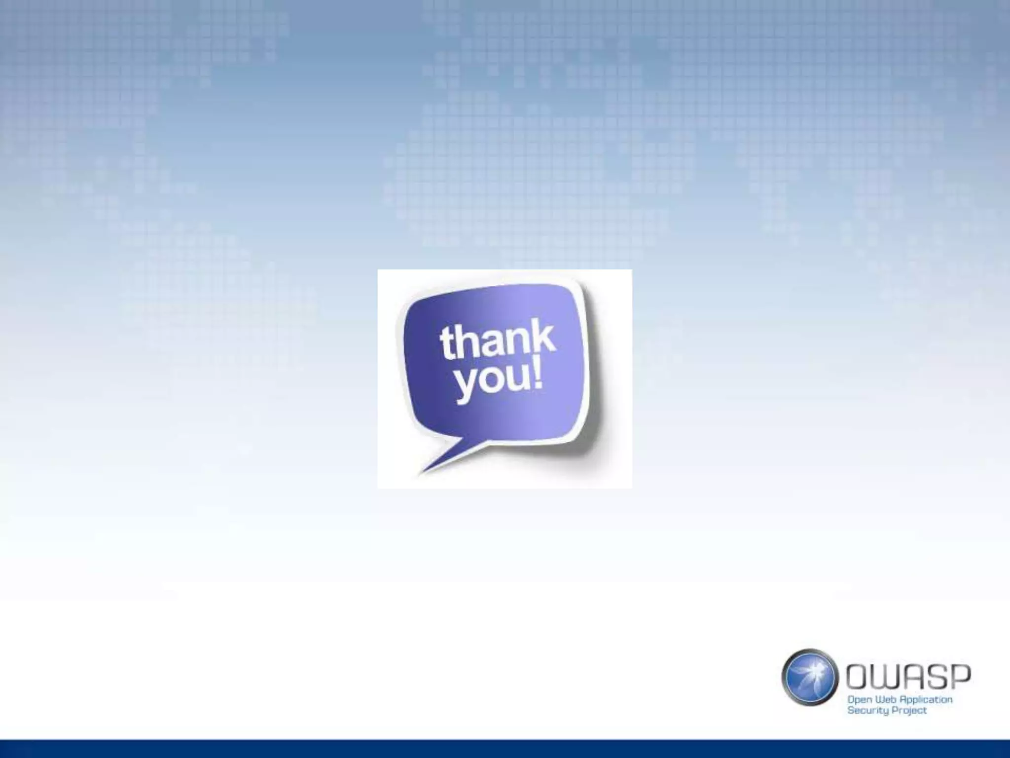 Owasp first5 presentation