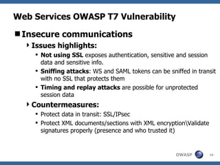 Owasp Forum Web Services Security