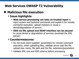 Owasp Forum Web Services Security