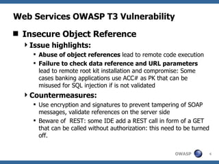 Owasp Forum Web Services Security