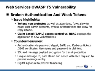 Owasp Forum Web Services Security