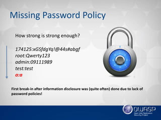 Owasp healthcare cms