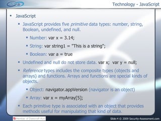 Reversing JavaScript | PPT