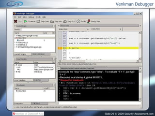 Venkman Debugger 