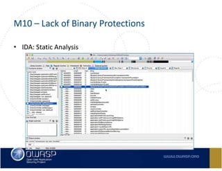 Owasp Top 10 Mobile Risks