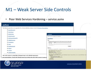 Owasp Top 10 Mobile Risks