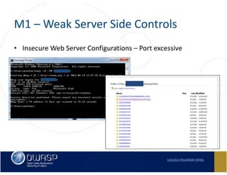 Owasp Top 10 Mobile Risks