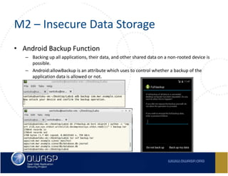 Owasp Top 10 Mobile Risks