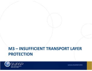 Owasp Top 10 Mobile Risks