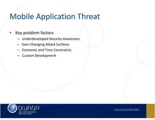 Owasp Top 10 Mobile Risks