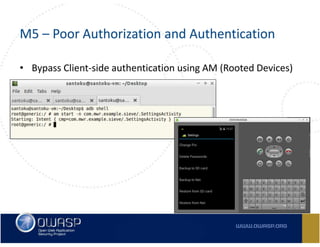 Owasp Top 10 Mobile Risks