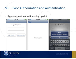 Owasp Top 10 Mobile Risks