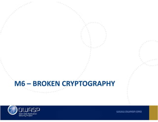 Owasp Top 10 Mobile Risks