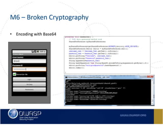Owasp Top 10 Mobile Risks