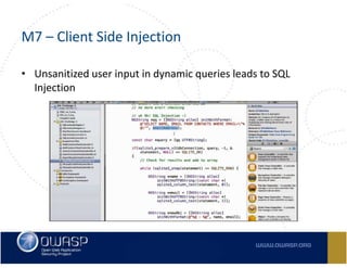 Owasp Top 10 Mobile Risks