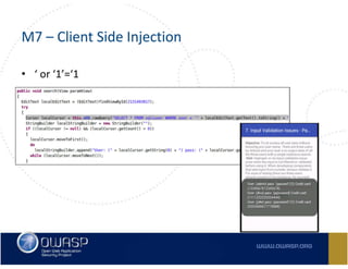 Owasp Top 10 Mobile Risks