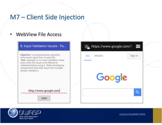 Owasp Top 10 Mobile Risks
