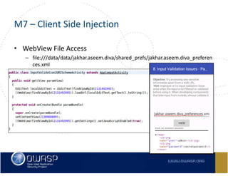 Owasp Top 10 Mobile Risks
