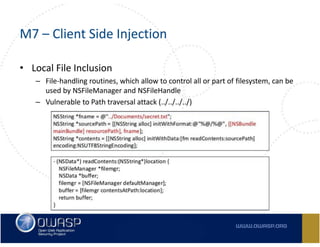 Owasp Top 10 Mobile Risks