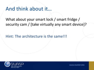 Mobile Security at OWASP - MASVS and MSTG