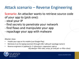 Mobile Security at OWASP - MASVS and MSTG