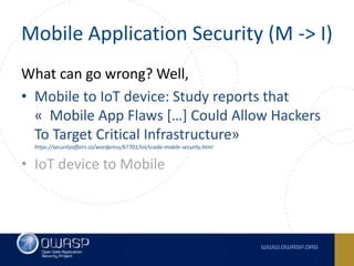 Mobile Security at OWASP - MASVS and MSTG