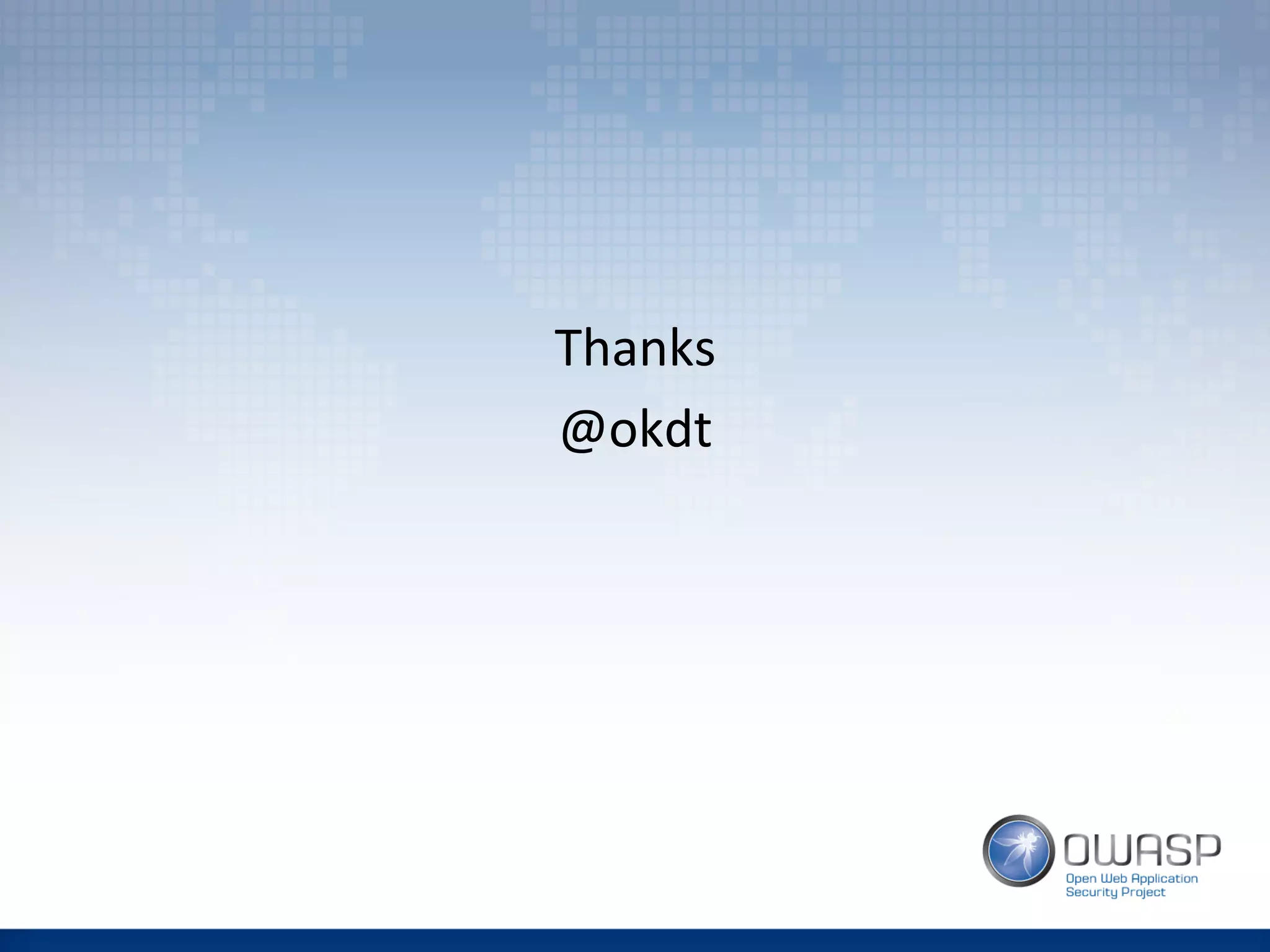  
Thanks	
  
@okdt	
 