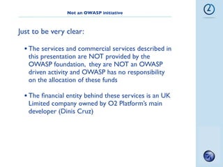 Owasp o2 platform   november 2010