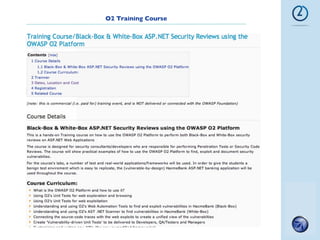 Owasp o2 platform   november 2010