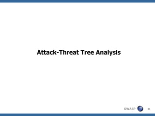 Attack-Threat Tree Analysis 