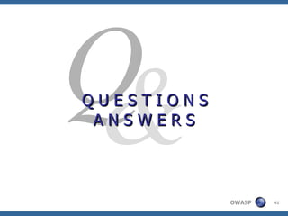 Q & Q U E S T I O N S A N S W E R S 