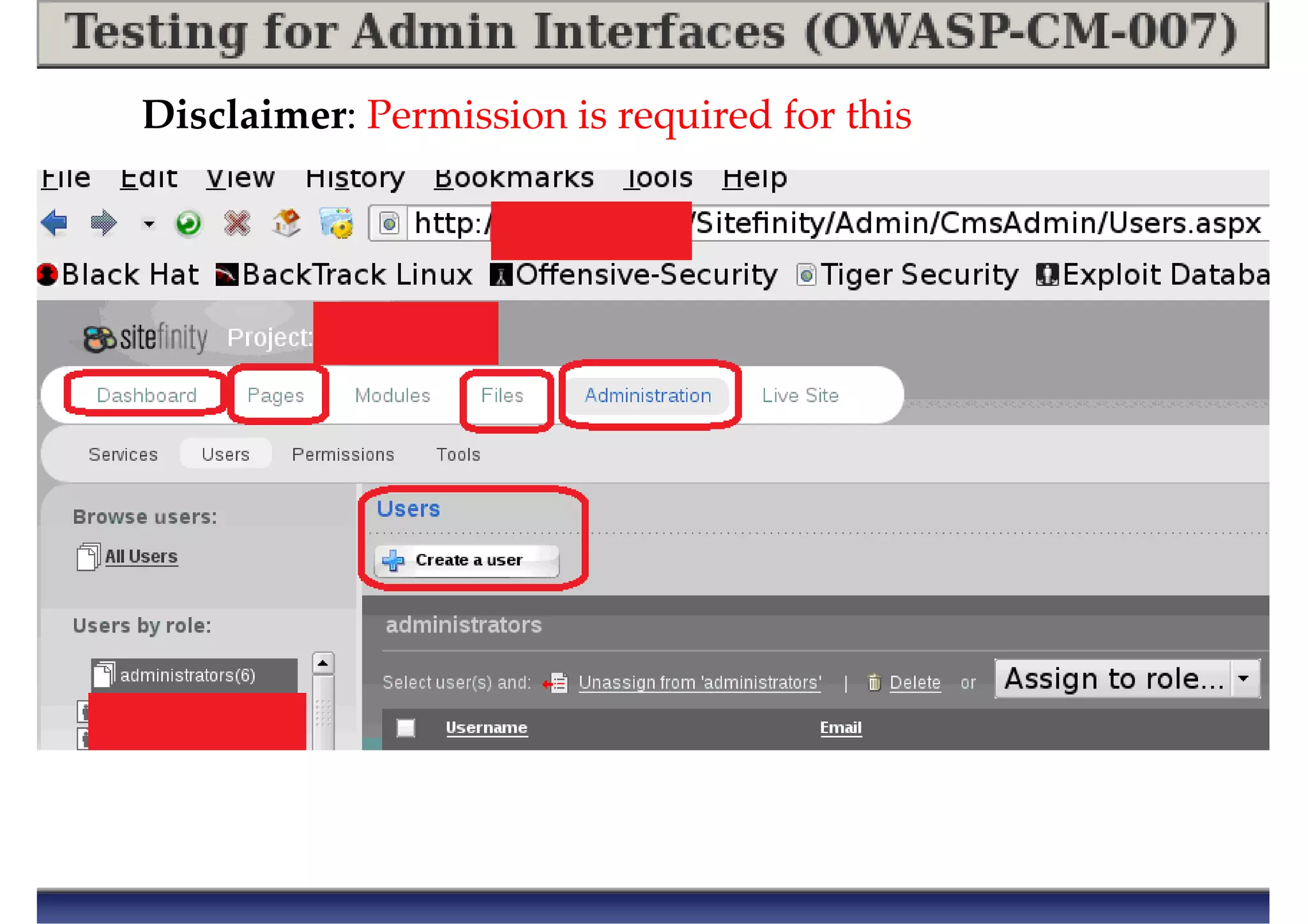 Disclaimer: Permission is required for this
 