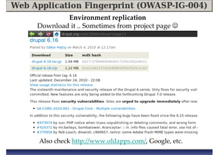 OWASP OWTF - Summer Storm - OWASP AppSec EU 2013