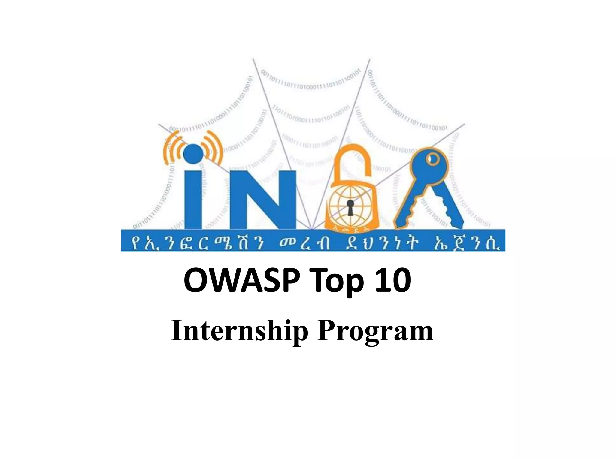 Owasp top 10 2017 ppt