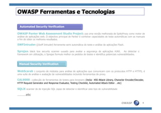 Ferranentas OWASP