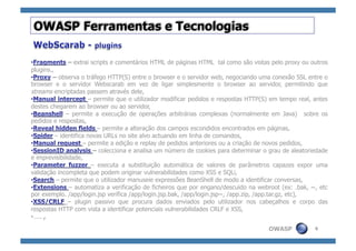 Ferranentas OWASP