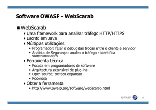 Introdução ao OWASP