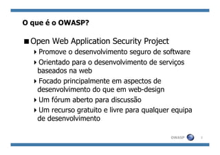 Introdução ao OWASP