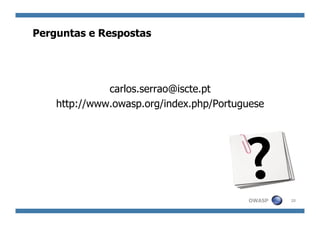 Introdução ao OWASP