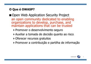 Introdução ao OWASP