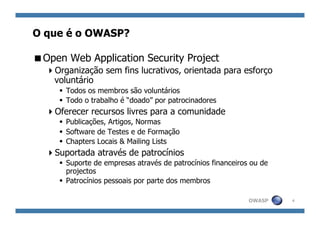Introdução ao OWASP