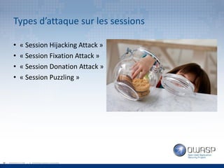 OWASP Québec - Attaques et techniques de défense des sessions Web - par Louis Nadeau