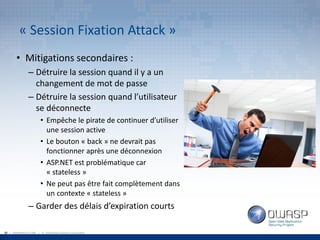 22 | WWW.BENTLEY.COM | © 2016 Bentley Systems, Incorporated
« Session Fixation Attack »
DÉMO
 