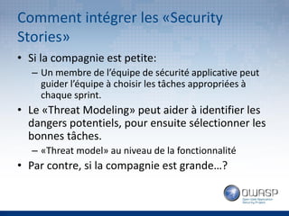 OWASP Quebec: "Security Stories" par Guillaume Croteau